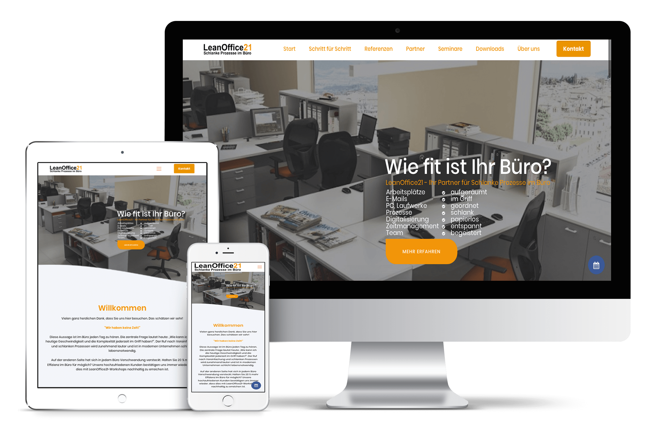 LeanOffice21 | Webdesign