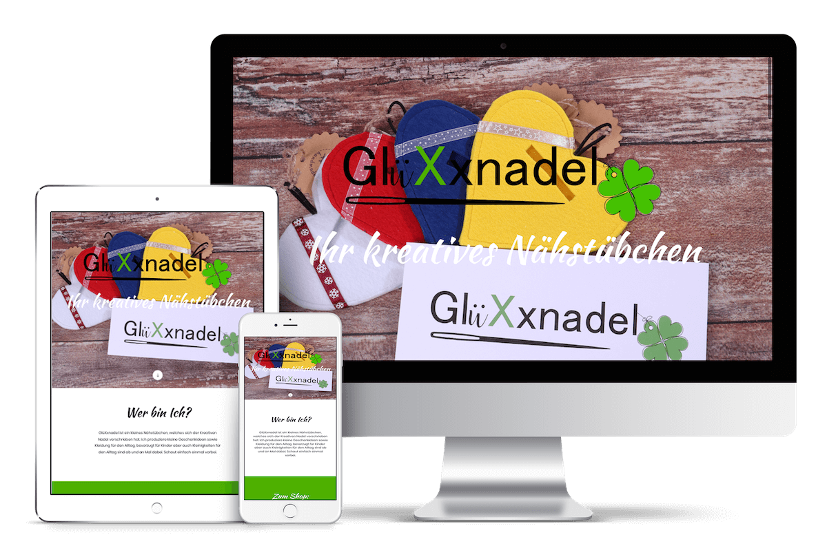 GlüXxnadel | Webdesign