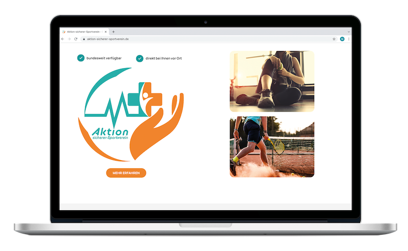 Aktion-sicherer-Sportverein | Webdesign