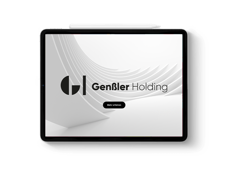 Genßler-Holding | Webdesign | Logodesign | Grafikdesign