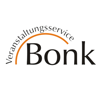Veranstaltungsservice Bonk | Logodesign | Grafikdesign | Printdesign